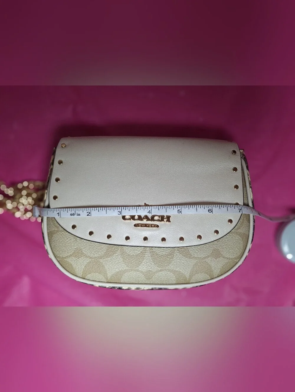 Coach Mini Saddle EUC